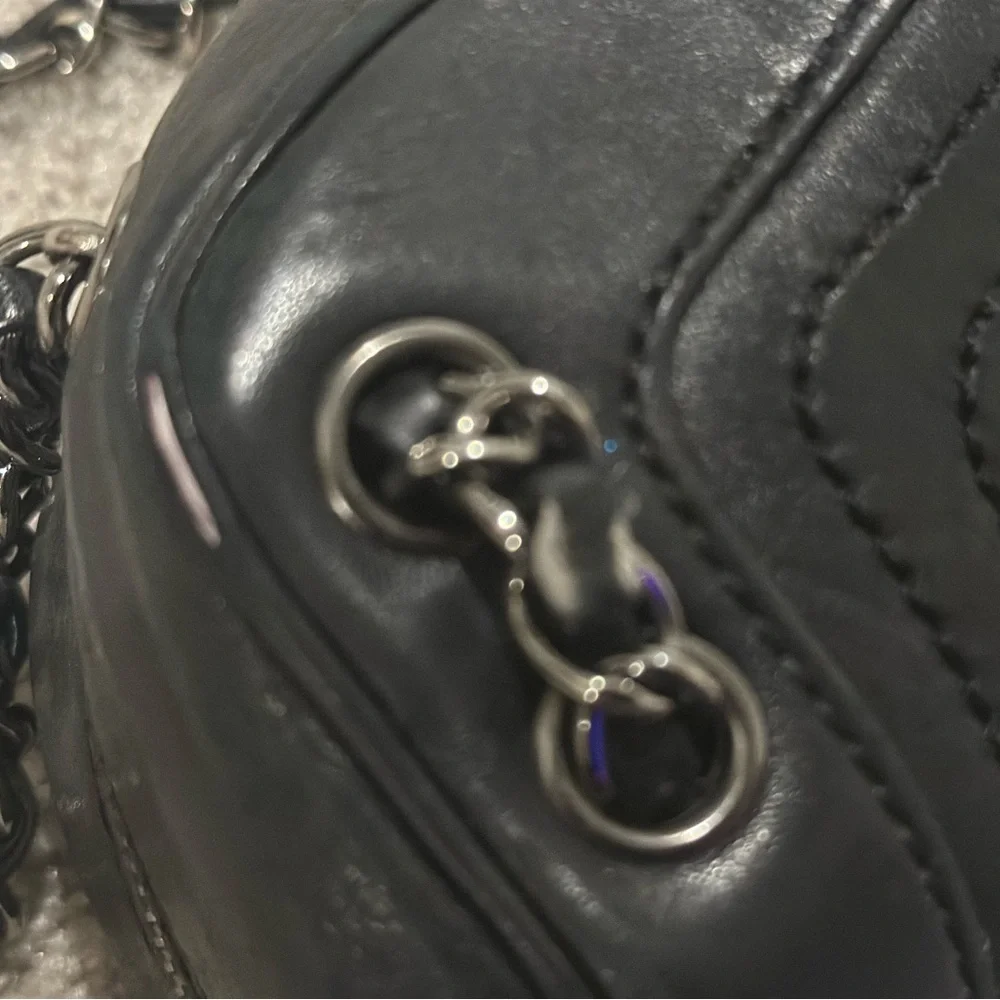 Chanel Lambskin Lax Small Tassel Shoulder Bag Black - Picture 9 of 15